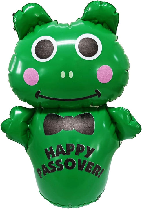 Rite Lite Inflatable Hoppy Frog for Passover, Passover Gifts, Passover Educational & Fun Toys, Inflatable Frog for Passover Pesach & All Seder Lon...