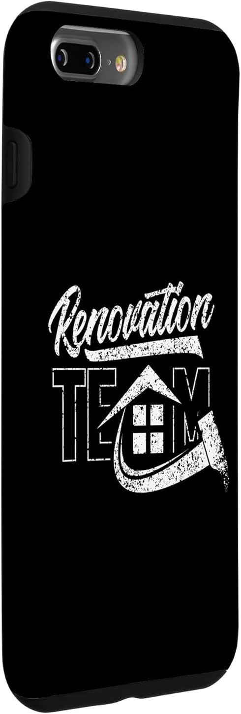iPhone 7 Plus/8 Plus Renovation Team Restoration Renovate House Home Case...