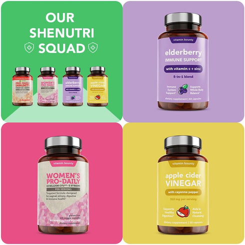 Vitamin Bounty Pro-Daily Probiotic - 10 Billion CFU Blend, Zinc & Vitamin C for Digestive Health, Immune Support Prebioitcs and Probiotics for Wom...