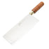 Winco Blade Chinese Cleaver w/ wooden handle – blade 8”x3 ½” overall length 12 ½”...