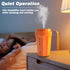 Portable Mini Humidifier, 400ml Small Cool Mist Humidifiers USB Rechargeable Humidifier Cordless Personal Desk Ultrasonic Humidifier for Bedroom, ...