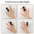 SAVITA 2 pcs Trigger Finger Splints, Composite Cloth Finger Brace for Broken Finger Protection Finger Knuckle Immobilization Sleeves for Sprained ...