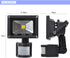 12V DC LED Motion Sensor Flood Light 10W Mini IP65 Waterproof Outdoor Light 900LM,6000K,Daylight White Security Light with PIR,80W Halogen Bulb Eq...
