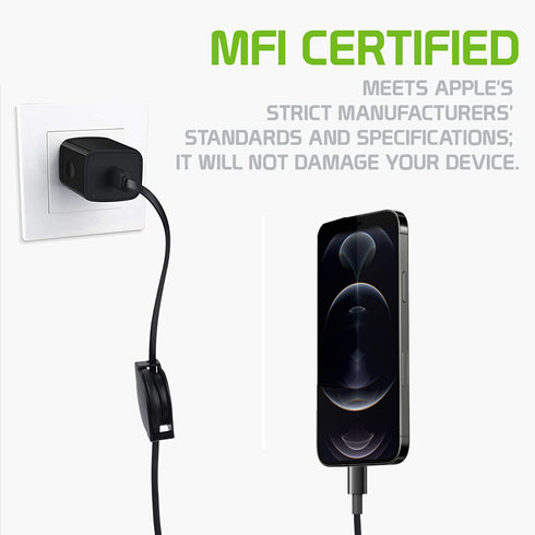 Retractable iPhone Cable, Lightning to USB-C Charging Cord Compatible for iPhone 14 Pro, 14 Pro Max,14 Plus, 13 12 11 iPad, iPad Pro, iPad Air, iP...