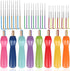 Needle Felting Tools, 38 Pcs Felting Needles - Needle Felting Supplies with 3 Sizes Felt Needles(36 Gauge, 38 Gauge, 40 Gauge), Color Wooden Handl...