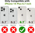 Military Grade Drop Impact for iPhone 14 Plus Case 360 Metal Rotating Ring Kickstand Holder Armor Heavy Duty Shockproof Case for iPhone 14 Plus Ph...