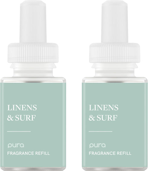 Pura Smart Home Air Diffuser Fragrance - Smart Home Scent Refill - Up to 120-Hours of Premium Fragrance per Refill - Clean Diffuser Fragrance for ...