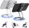2PCS Upgraded Back Clip Type Metal Phone Holder, Foldable, 360° Rotation, Compatible with All Phones, Portable, Fashionable Desktop Accessory......
