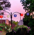 GOOTHY 8.5Ft Red White Blue Lantern String Lights, 4th of July Decor Lights with 10 Red White Blue Lanterns Connectable Patriotic Outdoor Lanterns...