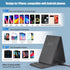 Portable Phone Holder Wireless Charger Foldable Phone Charger 15W Fast Mini Wireless Charging Compatible with iPhone 15 14 13 12 Pro XS 8 Plus Sam...