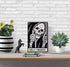 Stay Positive Skull Metal Sign Decor for Grunge, Goth, and Emo Room Styles 12" x 8" (045)...