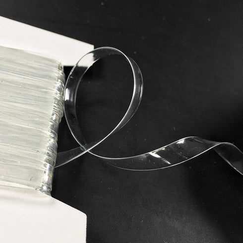 30-Yards Clear Elastic Stretch Light Weight Transparent Stretch Elastic for Underwear, Swimwear, Sportwear, Masks, TR-12220 (6mm)...