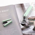 Clear Mint Green Stapler with 1000 Rose Gold Staples for Desk Manual Staplers Home School Office Accessories Stationery Supplies (Mint Green Stapl...
