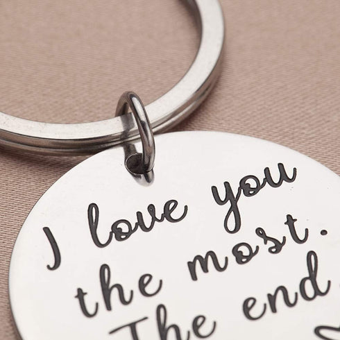 Valentine Day Gifts Couple Key Chain Gifts for Him Her-Husband for Girlfriend Boyfriend Wife Keychain Gifts for Anniversary Birthday Wedding Gifts...