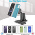 4 in 1 Wireless Charging Station for Apple Multiple Devices, Magnetic Fast Mag-Safe Multi Charger Stand for Apple Products iPhone 15 14 13 12 Seri...
