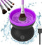 Electric Makeup Brush Cleaner Machine -Conforzy Portable Automatic USB Cosmetic Brushes Cleaner Cleanser Tool for All Size Beauty Makeup Brush Set...
