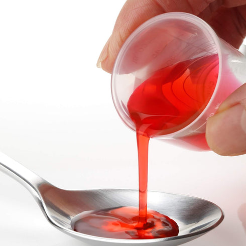 Coopay 50 Pack 60ml/2oz Plastic Graduated Cups Transparent Scale Cups Clear Epoxy Mixing Cups with 100 Pack Wooden Stirring Sticks for Resin, Epox...