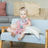 Baby Bandana Drool Bibs 6-Pack and Teething Toys 6-Pack Made with 100% Organic Cotton, Absorbent and Soft Unisex...