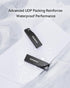 8GB USB Flash Drive, 5 Pack Waterproof Metal USB Memory Stick Slim USB 2.0 Flash Drive, Portable Thumb Drive Pen Drive with Keychain Hole, Stylish...