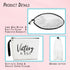 Canvas Makeup Bag for Women, Victory in Jesus Cosmetic Bag Makeup Toiletry Organizer Cute Makeup Pouch Travel Essential Zipper Bag, Pencil Bag Rel...