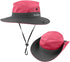 IYEBRAO 2 Pieces Kids Sun Hat with Ponytail Hole UPF 50 Summer Cap for Girls Beach ? Fishing...