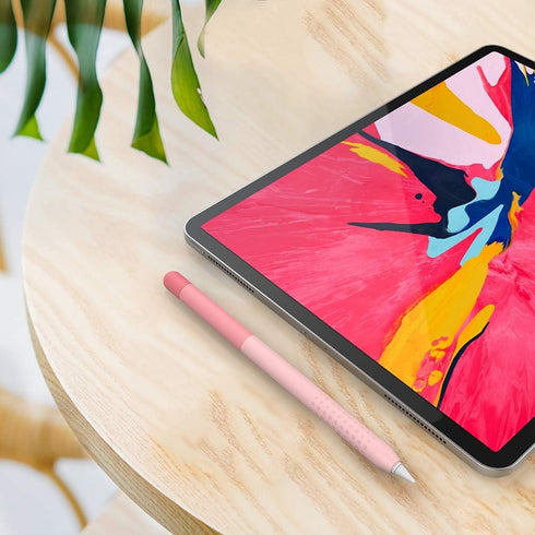 Delidigi Case for Apple Pencil Pro (2024) and Apple Pencil 2nd Generation Gradient Color Silicone Protective Cover Sleeve Accessories Compatible w...
