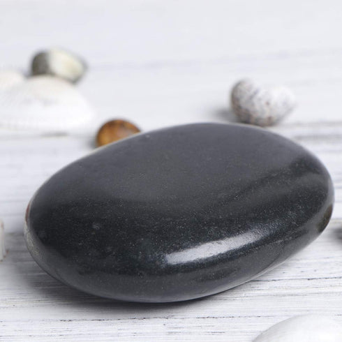 Hot Natural Massage Stones Essential Massage Stones Hot Stones Rocks for SPA Massage 10*8cm Convex Side Hot Hot Foot Massage Hot Reflexology...