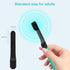 Toothbrush Replacement Heads for Quip, Adult Refill Electric Toothbrush Heads, Black, Pack of 4...