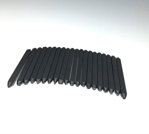20 Pack 6MM DIY Steel Punches Flower Punch Stamp Set Jewelry Metal Stamping Tool to Stamp Punch Leather Metal Wood Jewelry (6MM-Upgrade Version)...