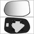 DNA Motoring OEM-MG-0322 76253SNAA01 OE Style Left Side Mirror Glass Compatible with 2006-2011 Civic Sedan...