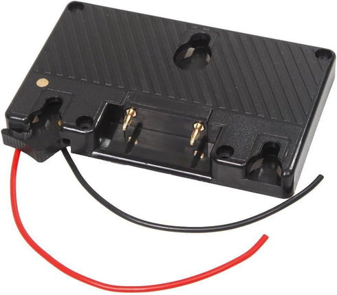 Gold Mount Battery Camera Adapter Plate for Panasonic Camcorder Power B-Tap Anton Bauer Battery...