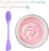 2PCS Manual Facial Cleansing Brush, Silicone Facial Mask Applicator 2 in 1 Face Mask Brush Face Scrubber Tool for Exfoliating Massaging Makeup Ski...