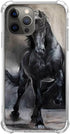 Black Horse Case for iPhone 13 Pro, Cool Horse Animal Cover for Girls Boys Women Men, Unique Trendy TPU Bumper Cover Case for iPhone 13 Pro...