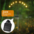 8LED Solar Powered Firefly Lights,Solar Lights Outdoor Waterproof,Starburst Swaying Solar Firefly Lights, Solar Garden Lights for Path Landscape O...