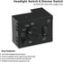 Headlight Switch Headlamp Dimmer Switch - Compatible with 2003-2006 Chevy Silverado, Suburban, Tahoe, GMC Sierra, Yukon, Cadillac Escalade - Repla...