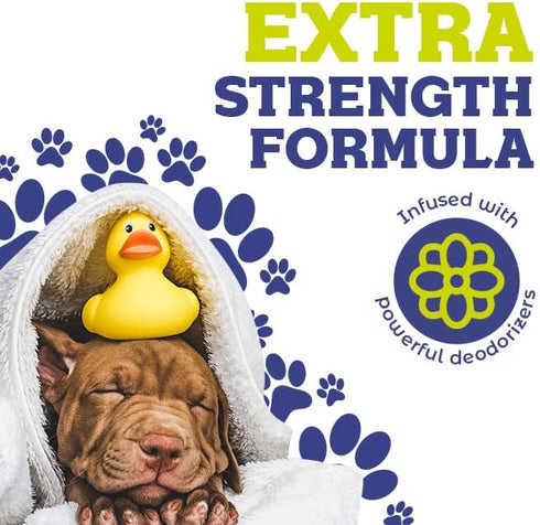 Pets Extra Strength Pet Deodorant & Odor Neutralizer | Naturally Derived Quick-Drying Deodorizer Spray for Dogs | Safe on Carpets & Furniture | Pe...