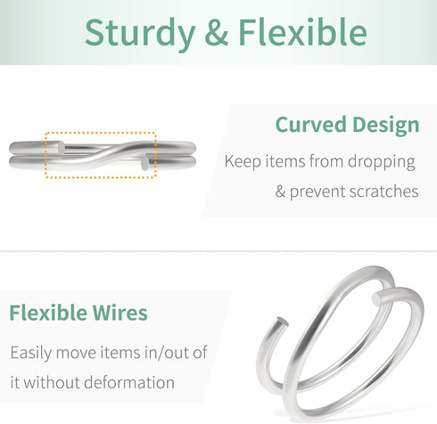 Pawfly 100 Pack 3/5 Inch Mini Split Jump Ring with Double Loops Small Metal Rings Connectors for Jewelry Necklaces Bracelets Earrings Crafts Ornam...