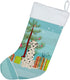 Caroline's Treasures BB4222CS Merry Christmas Tree Dalmatian Christmas Stocking Fireplace Hanging Stockings Christmas Season Party Decor Family Ho...