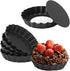 Mini Tart Pan Set of 6, Non-Stick 4 Inch Quiche Pan, Removable Bottom Tart Pan for Pies, Quiche Bakeware, Cheese Cakes, Desserts and more...