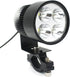 LEORX 12V-85V 20W Motorcycle E-bike LED Headlight Lamp Car Accessories (Black)...