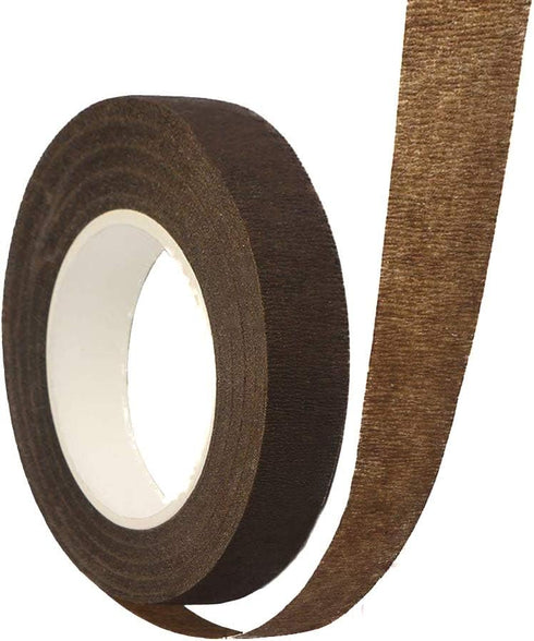 AKOAK Coffee Brown Floral Tapes for Bouquet Stem Wrapping and Crafts,1/2" Wide x 30 Yards Long,Pack of 3...