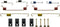 Dorman HW17305 Rear Drum Brake Hardware Kit Compatible with Select Ford Models...