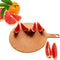 Wood Fiber Pizza Board Serving Cutting Plate for Kitchen Fruits Vegetables Cheese Chopping Board 10 inches Round...