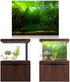 Zerodis PVC Aquarium Background Poster,Water Grass PVC Adhesive Static Aquarium Wallpaper Background(91 * 41cm)...