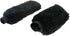 2 Pcs Plush Car Handbrake and Gear Shift Knob Cover, Warm and Anti-Slip Protective Sleeves, Black...