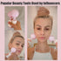 Ice Globes for Facials – Facial Tools for Face & Eye Puffiness Relief, Cool Skincare Cryo Tools - Pink Drink Glitter...