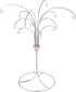 Bard's 12 Arm Silver Ornament Stand, Tree, 11.5" H x 10" W x 10" D...