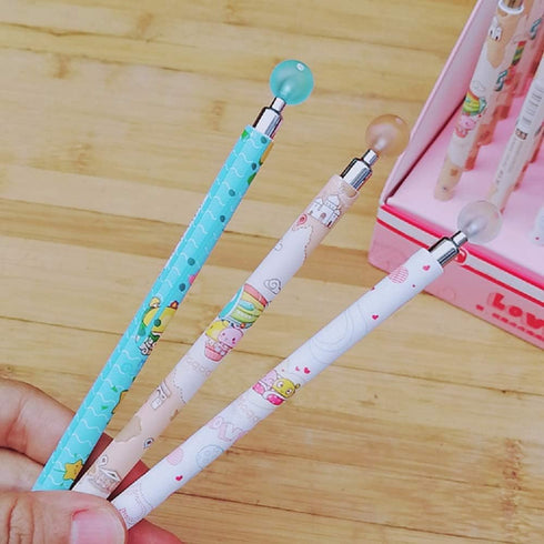 6Pcs Cute Kawaii Sushi Food Press Mechanical Pencil Writing Student Stationery Automatic Pencil For Draft Drawing, Carpenter, Crafting, Art Sketch...