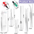 10Pcs Sewing Machine Cleaning Kit, Short Screwdriver, Flathead Cross Head Screwdrivers Sewing Machine Repair Small Screwdriver with Tweezers Doubl...