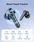 Wireless Earbuds, 42H Playtime Bluetooth 5.3 Headphones, HiFi Stereo Call Noise Cancelling Earbuds, IPX7 Waterproof Stereo in-Ear Earphones with L...